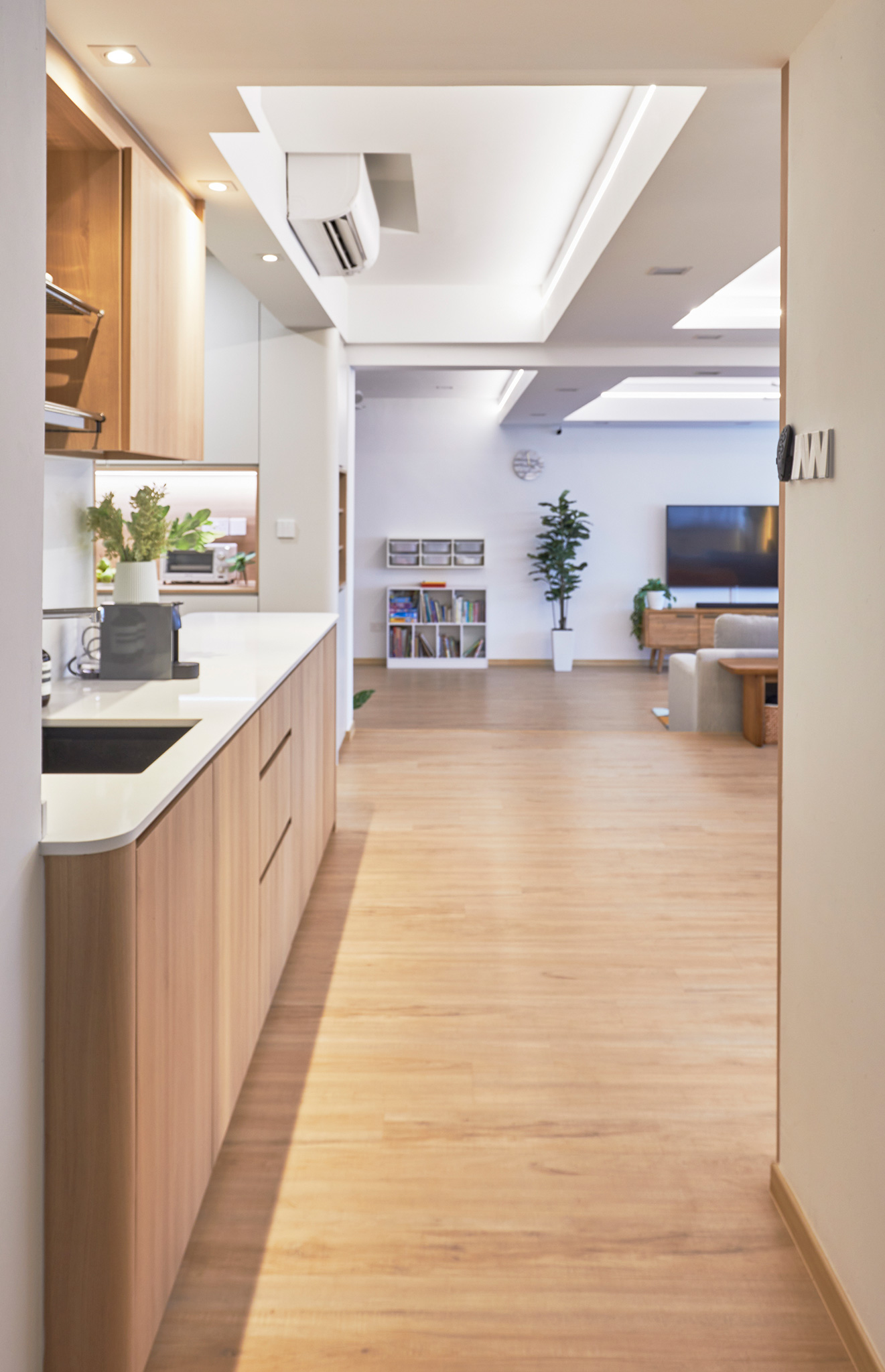 Scandinavian Design - Kitchen - Condominium - Design by Sky Creation