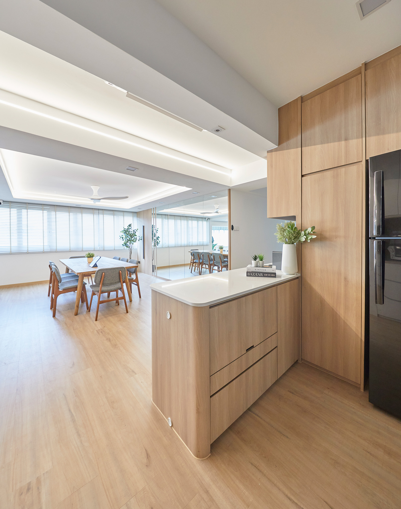 Scandinavian Design - Kitchen - Condominium - Design by Sky Creation