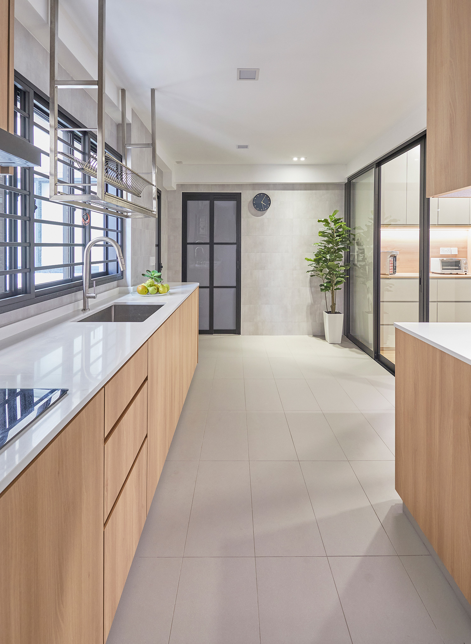 Scandinavian Design - Kitchen - Condominium - Design by Sky Creation