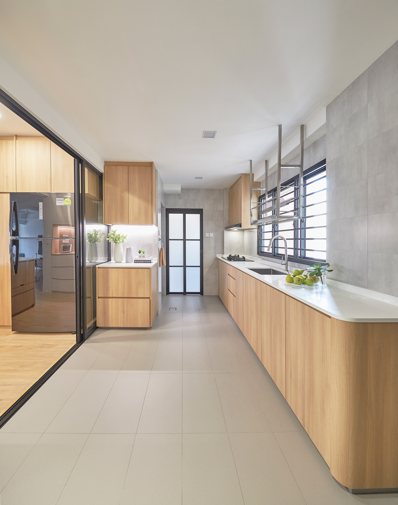 Scandinavian Design - Kitchen - Condominium - Design by Sky Creation