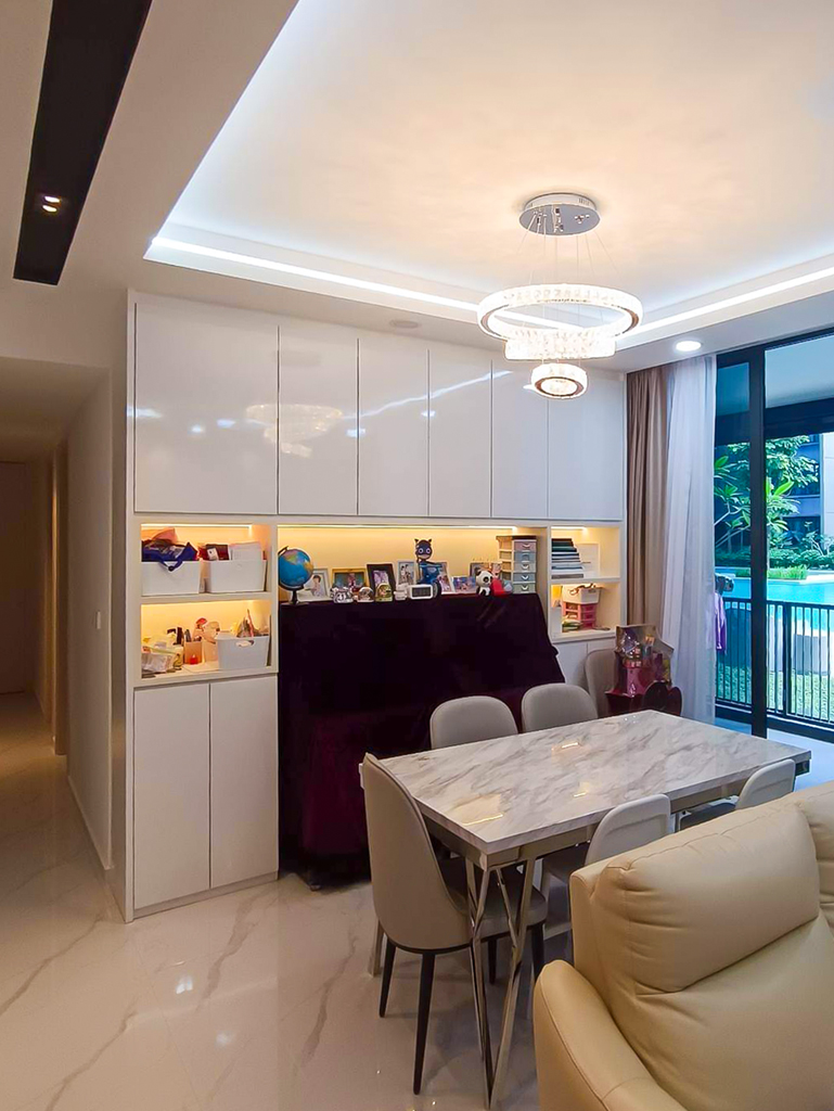 Modern, Scandinavian Design - Dining Room - Condominium - Design by Sky Creation