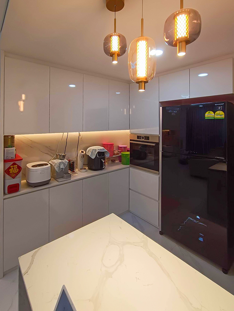 Modern, Scandinavian Design - Kitchen - Condominium - Design by Sky Creation