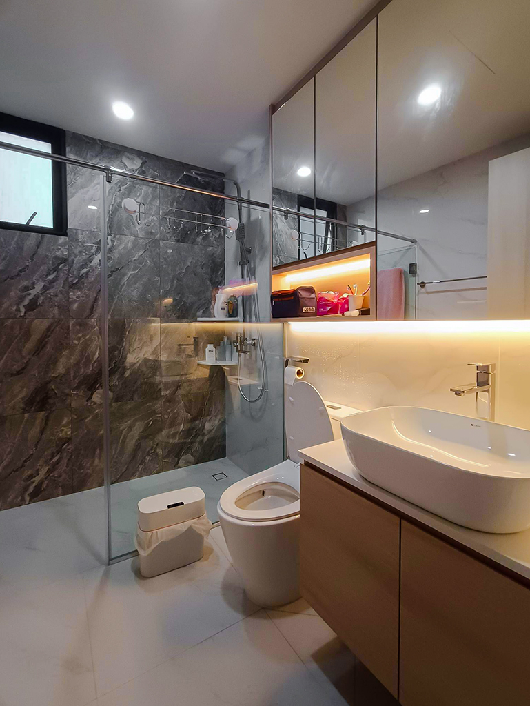 Modern, Scandinavian Design - Bathroom - Condominium - Design by Sky Creation