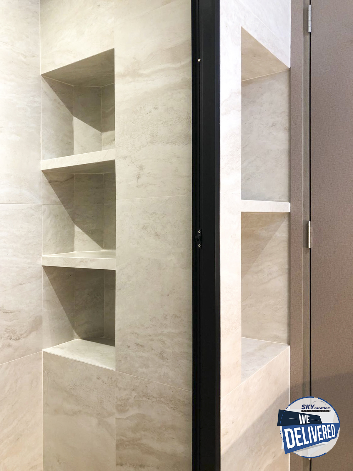 Minimalist, Modern Design - Bathroom - Condominium - Design by Sky Creation