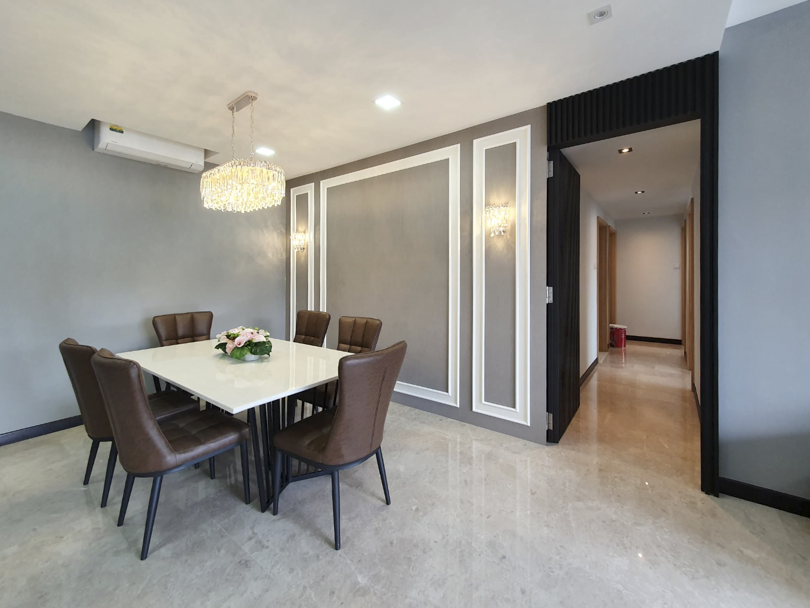 Contemporary Design - Dining Room - Condominium - Design by Sky Creation