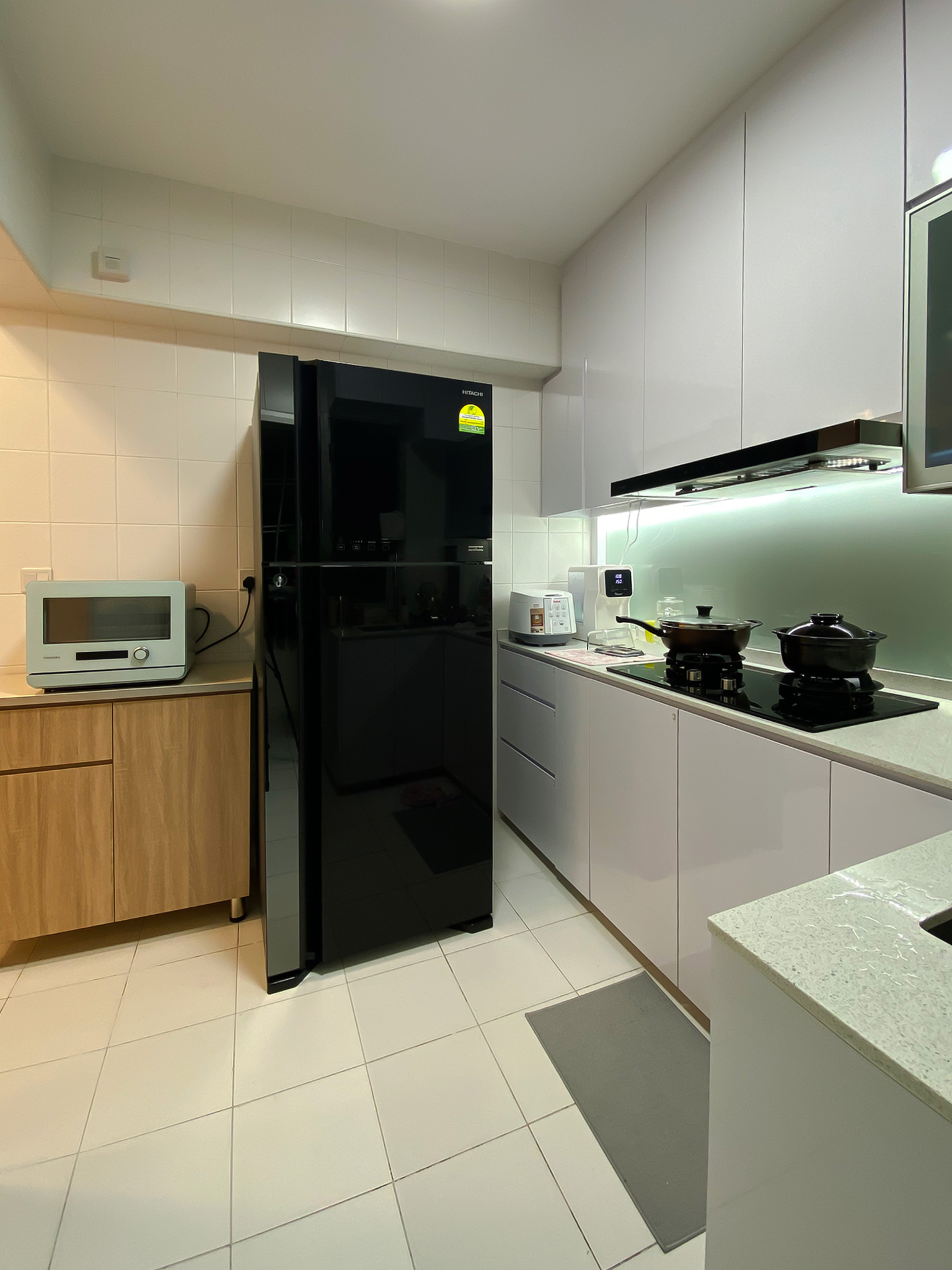 Scandinavian Design - Kitchen - HDB 3 Room - Design by Sky Creation