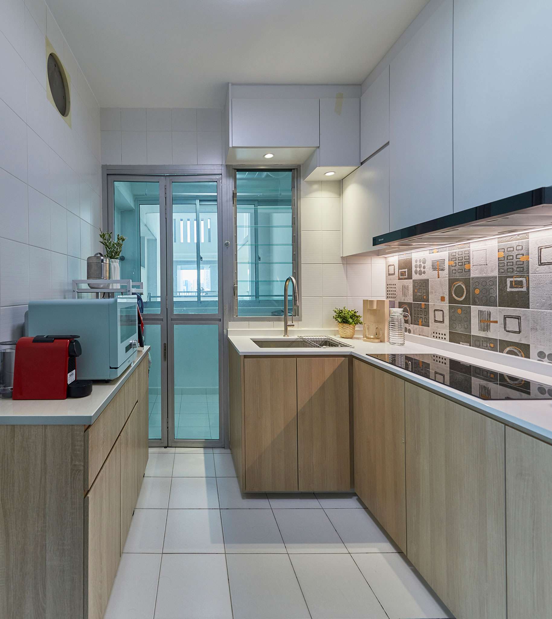 Scandinavian Design - Kitchen - HDB 3 Room - Design by Sky Creation