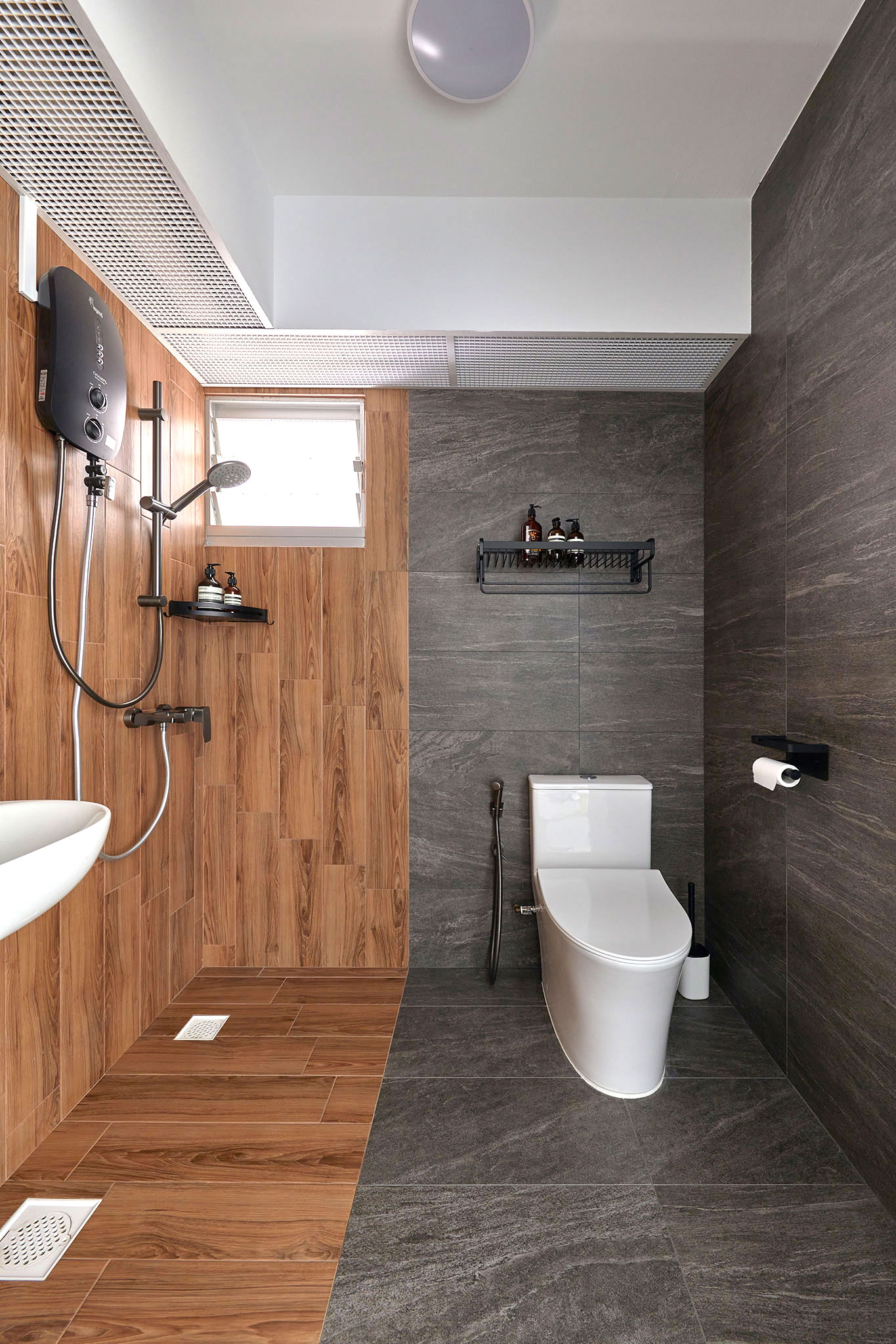 Scandinavian Design - Bathroom - HDB 3 Room - Design by Sky Creation