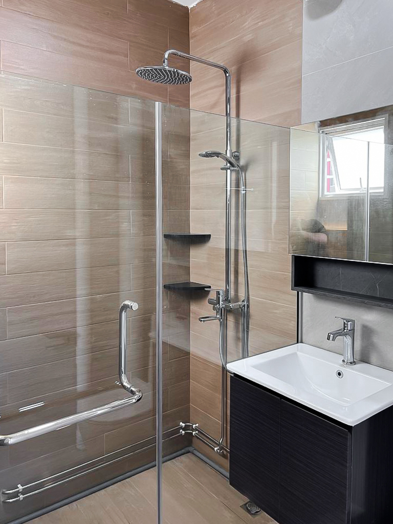 Modern, Scandinavian Design - Bathroom - HDB 3 Room - Design by Sky Creation