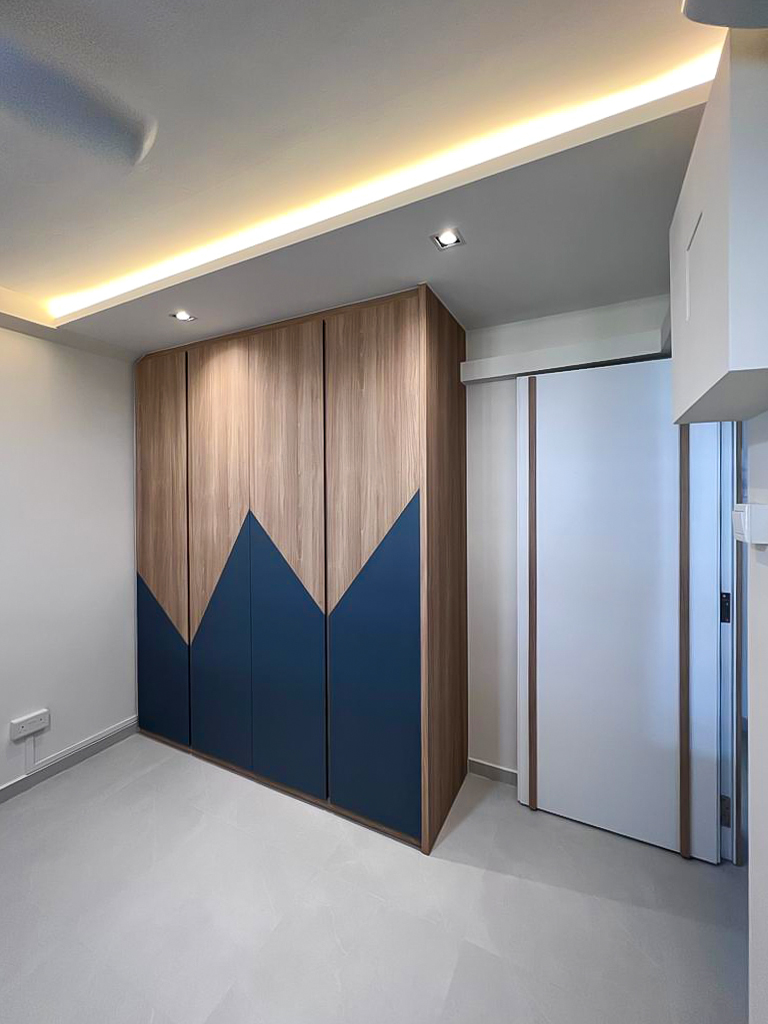 Modern, Scandinavian Design - Bedroom - HDB 3 Room - Design by Sky Creation