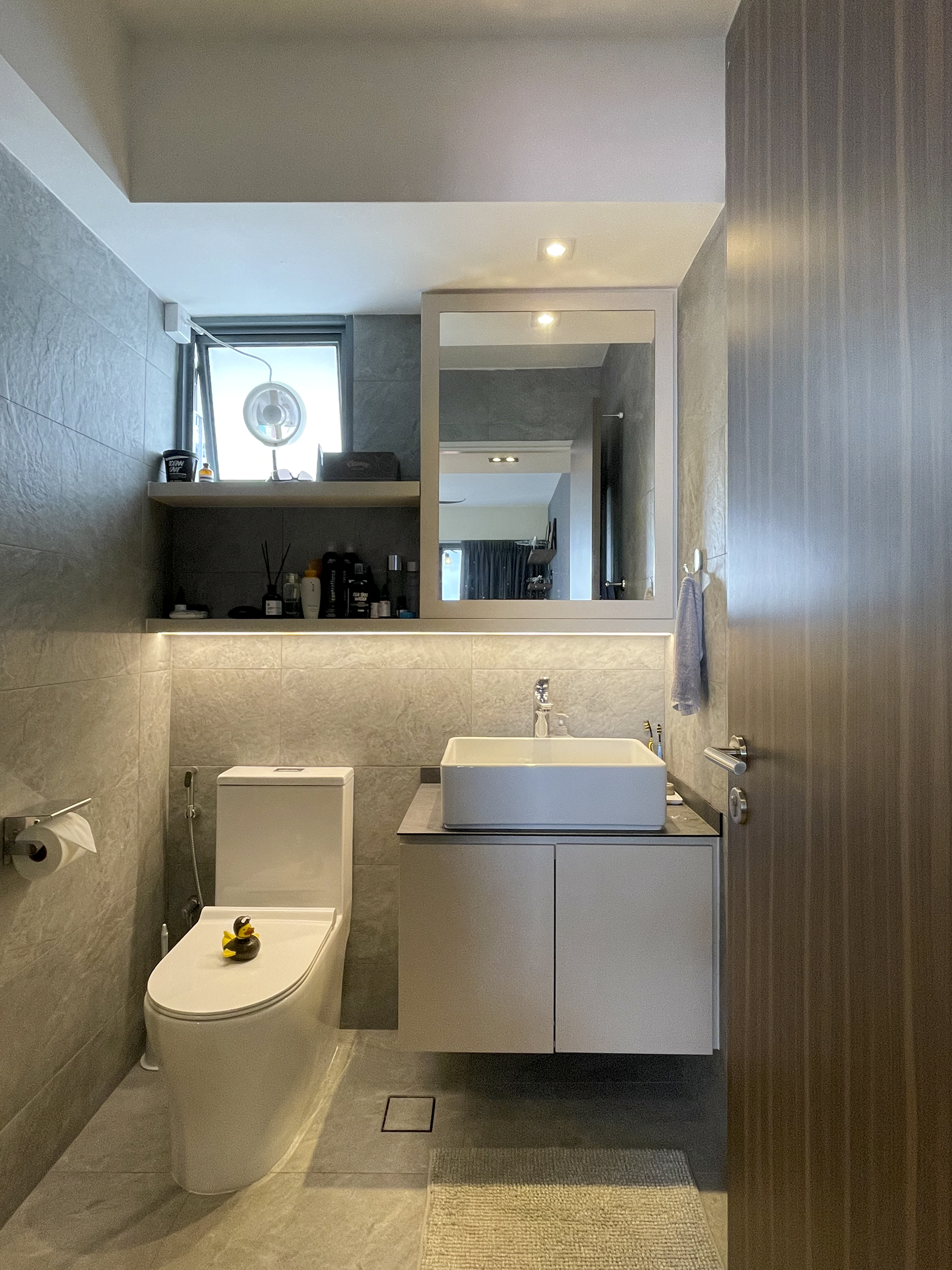 Scandinavian Design - Bathroom - HDB 4 Room - Design by Sky Creation