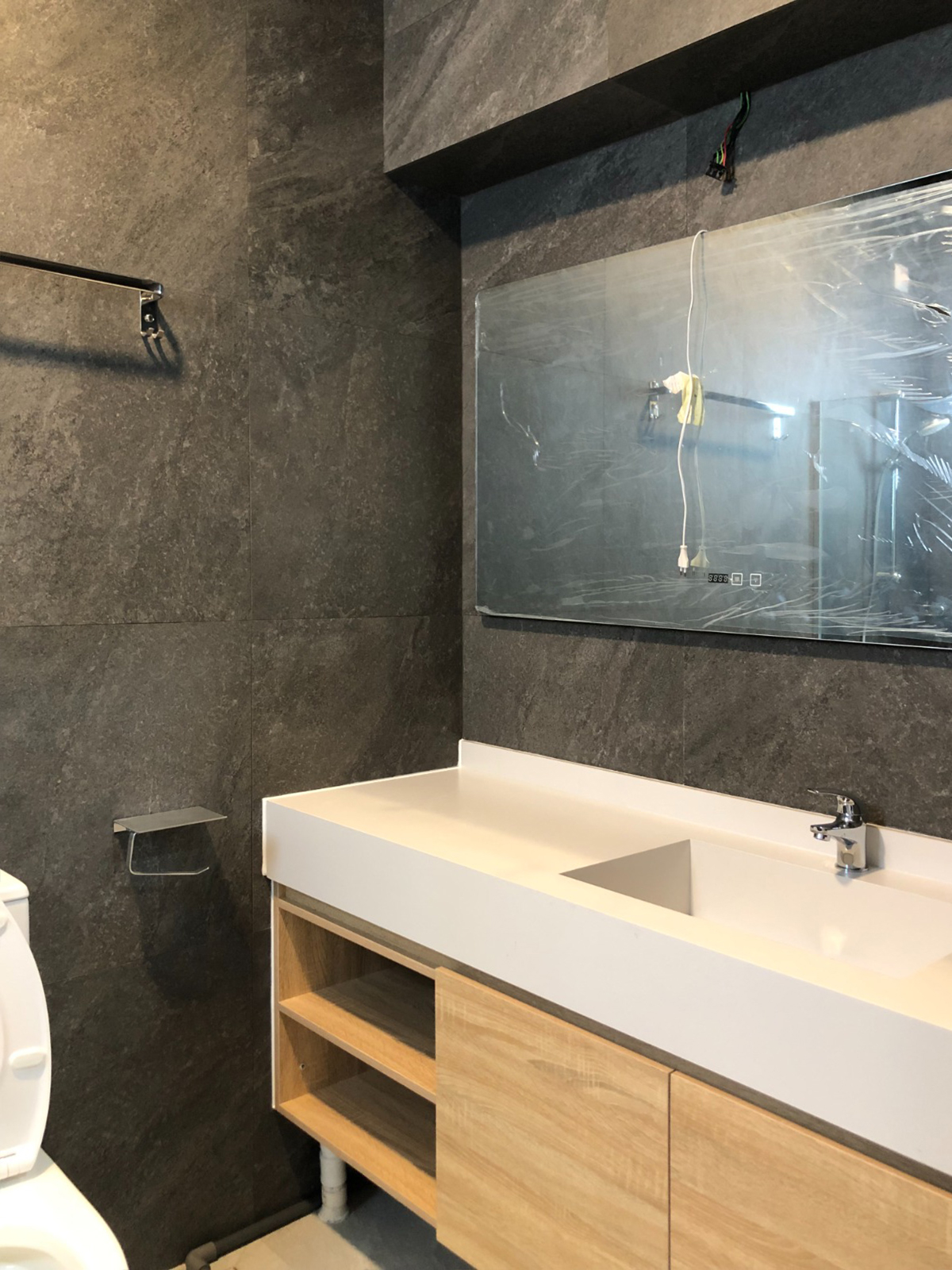 Modern, Scandinavian Design - Bathroom - HDB 4 Room - Design by Sky Creation