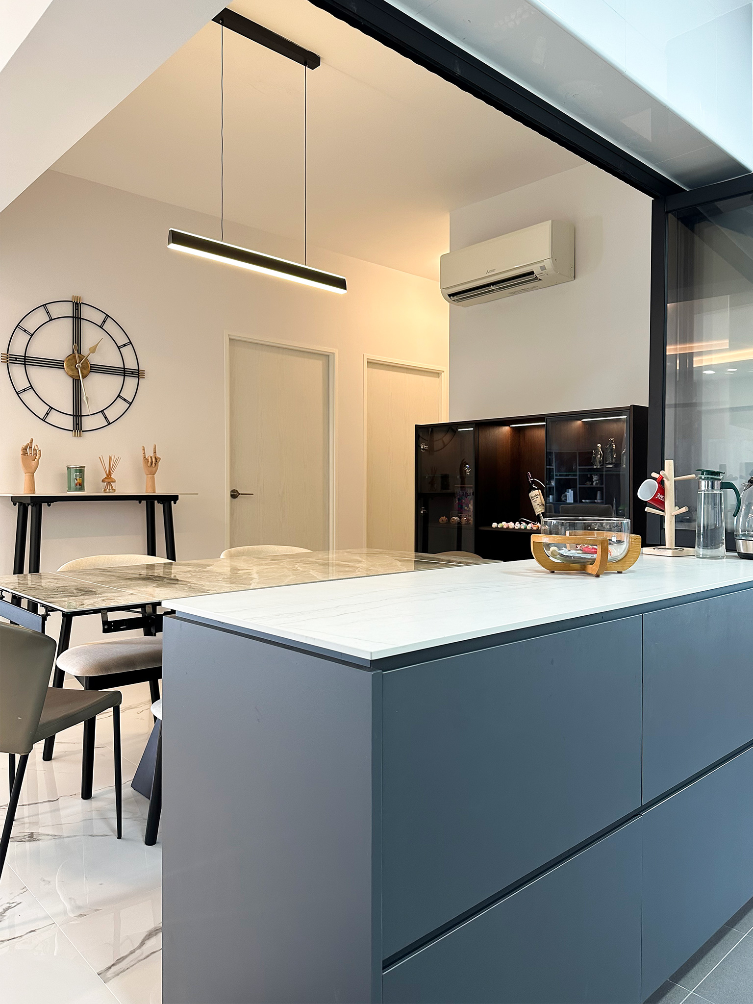 Scandinavian Design - Kitchen - HDB 5 Room - Design by Sky Creation