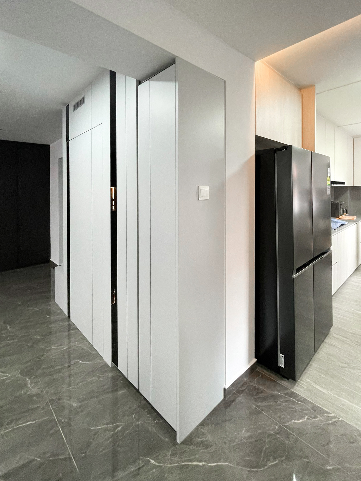 Scandinavian Design - Kitchen - HDB Executive Apartment - Design by Sky Creation