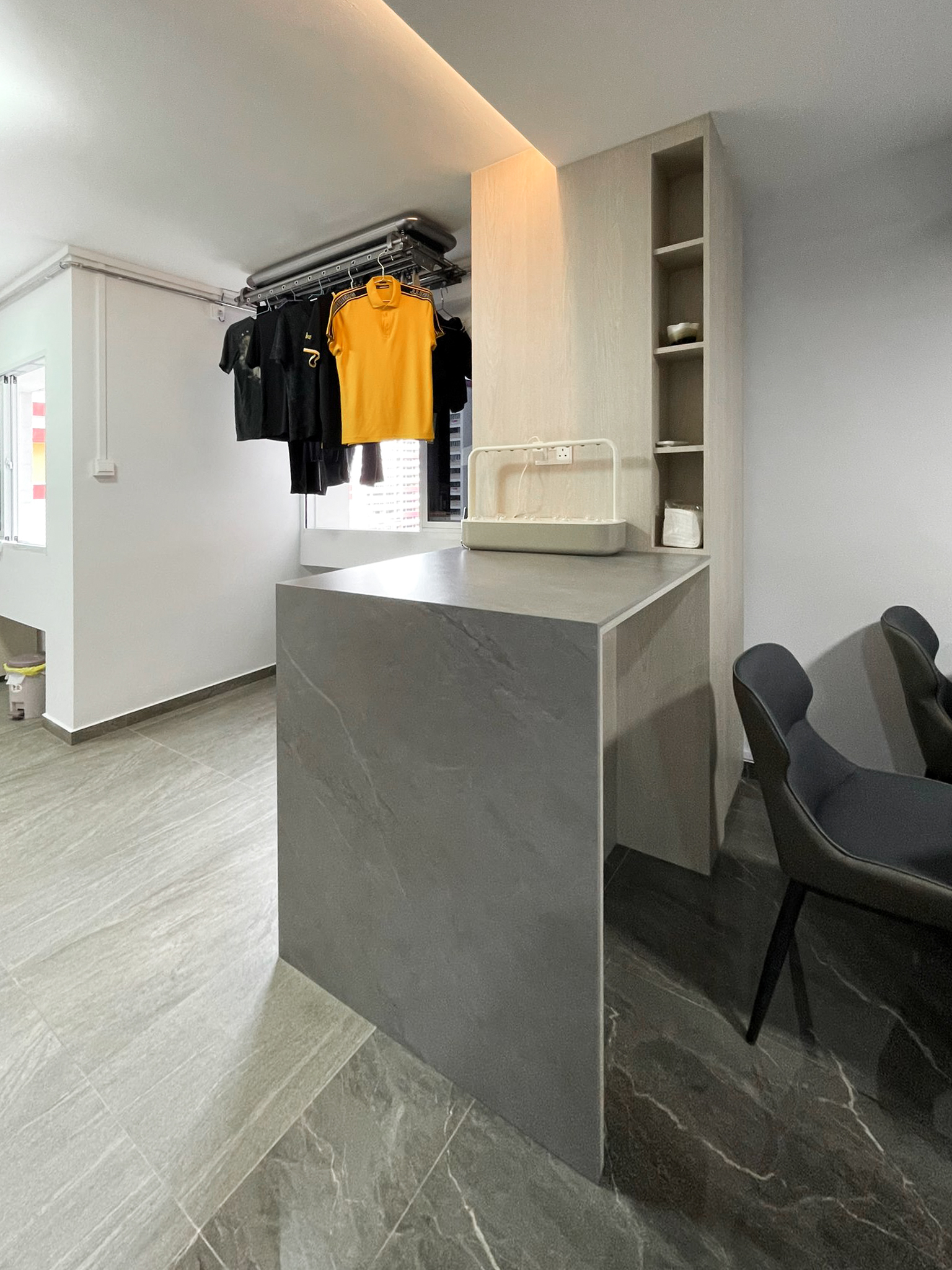 Scandinavian Design - Kitchen - HDB Executive Apartment - Design by Sky Creation