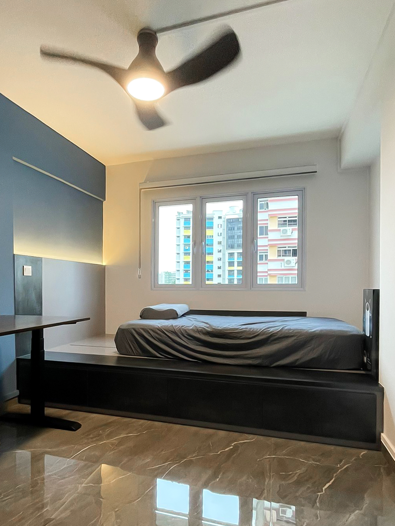 Scandinavian Design - Bedroom - HDB Executive Apartment - Design by Sky Creation
