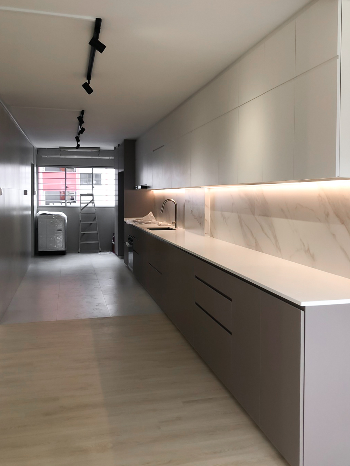 Modern, Scandinavian Design - Kitchen - HDB 5 Room - Design by Sky Creation