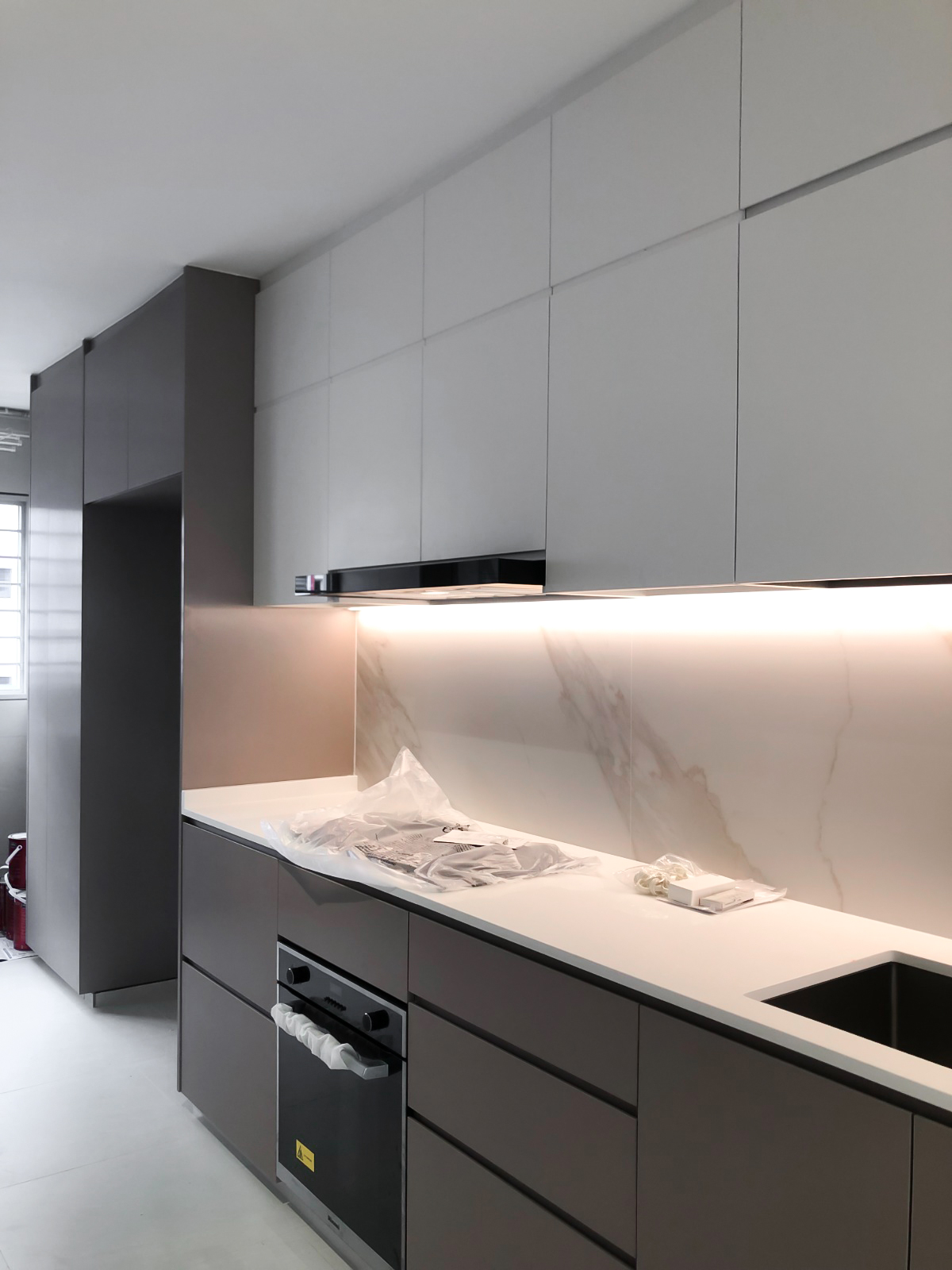 Modern, Scandinavian Design - Kitchen - HDB 5 Room - Design by Sky Creation