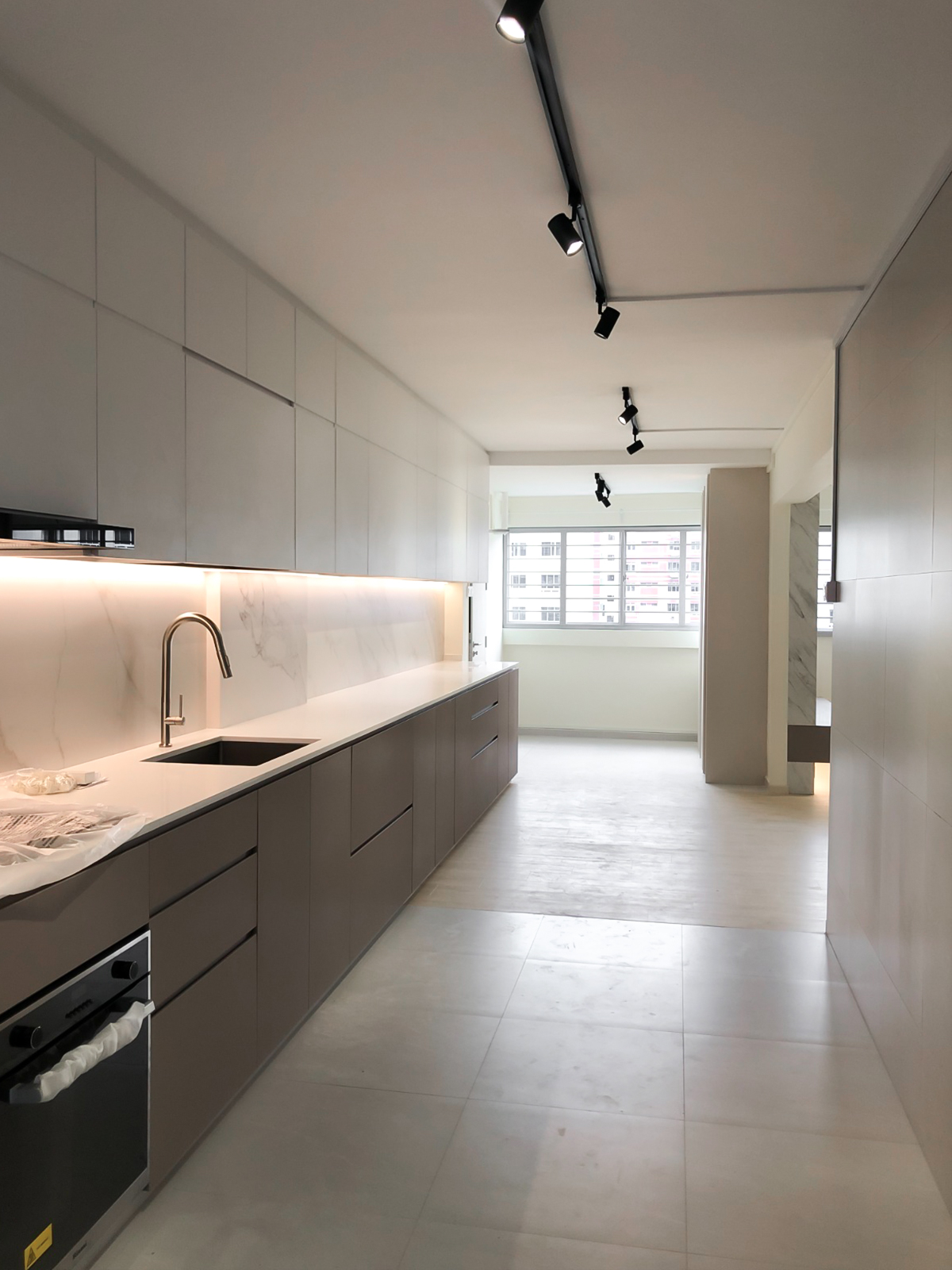 Modern, Scandinavian Design - Kitchen - HDB 5 Room - Design by Sky Creation