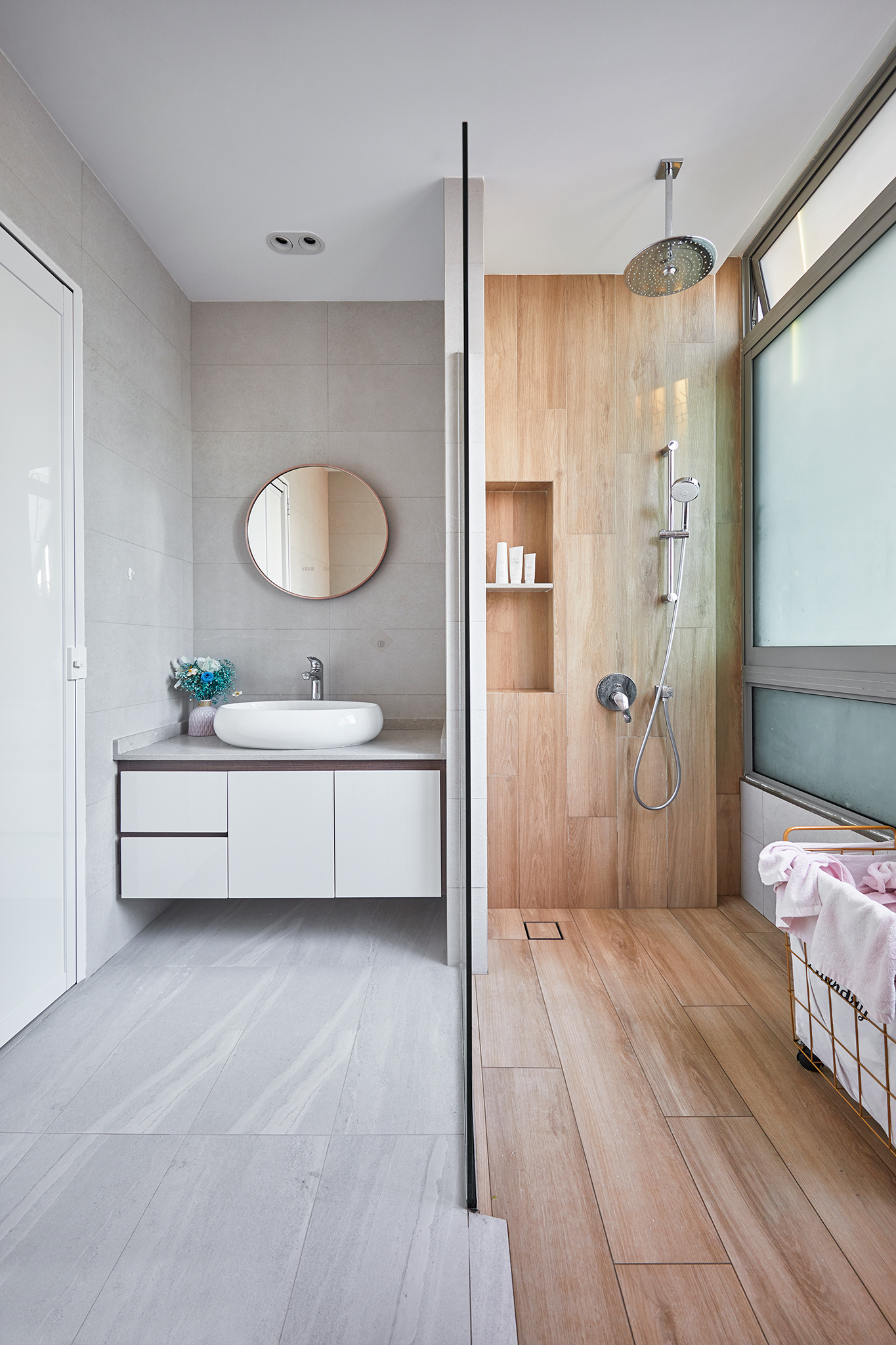 Scandinavian Design - Bathroom - Landed House - Design by Sky Creation