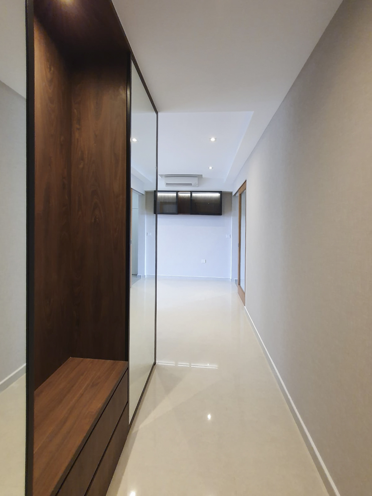 Contemporary Design - Living Room - HDB 3 Room - Design by Sky Creation