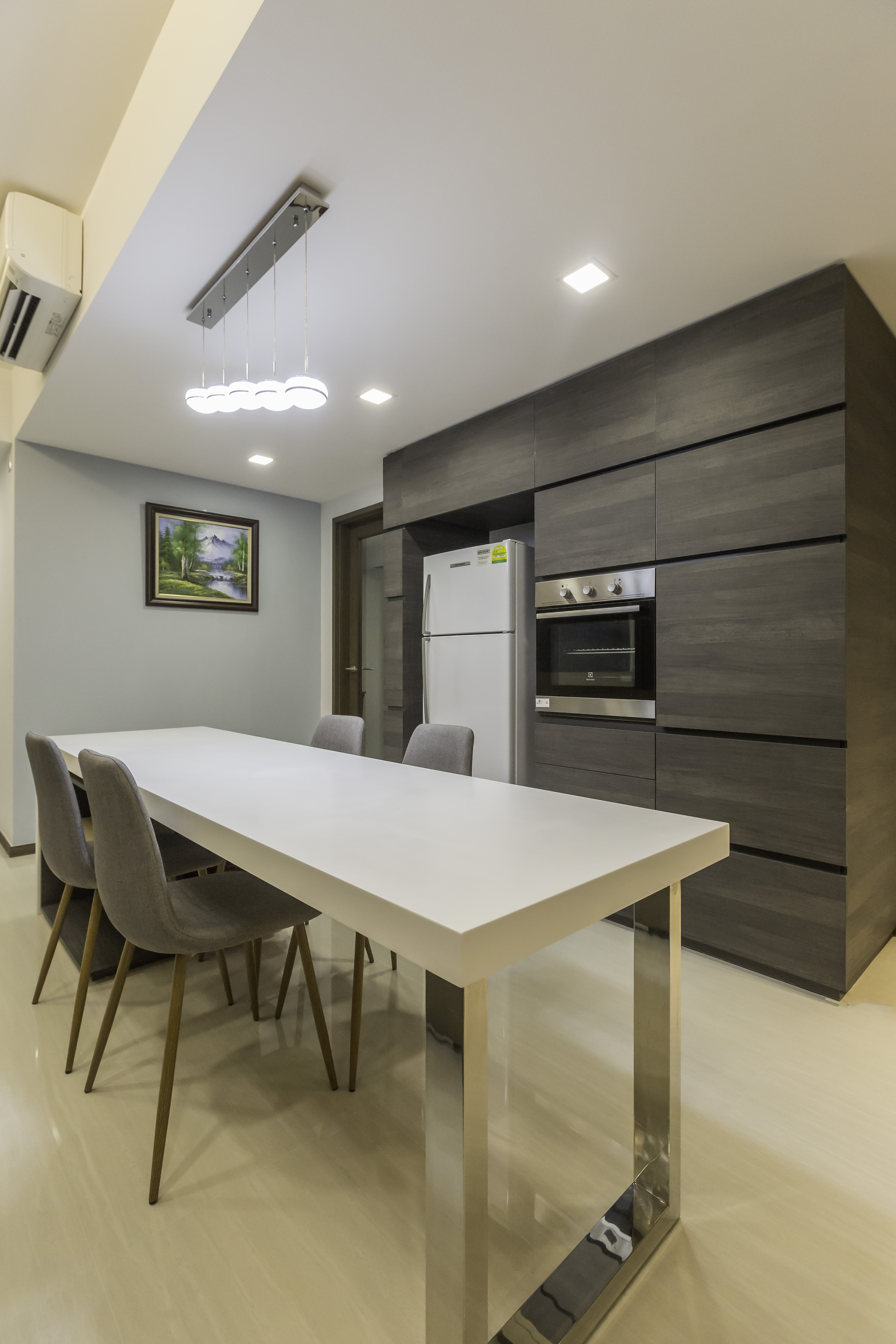 Contemporary, Modern Design - Dining Room - Condominium - Design by Sky Creation