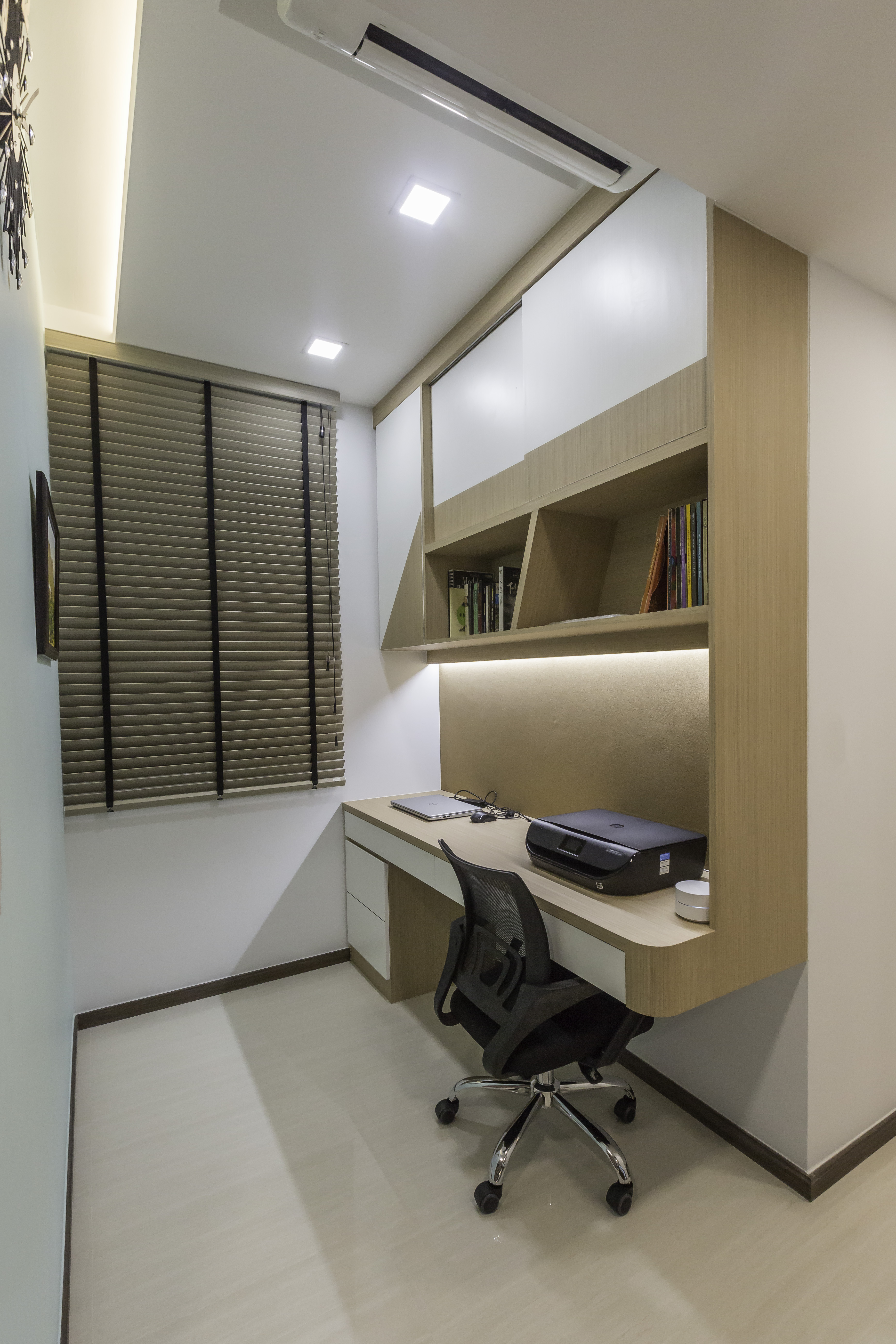 Contemporary, Modern Design - Study Room - Condominium - Design by Sky Creation