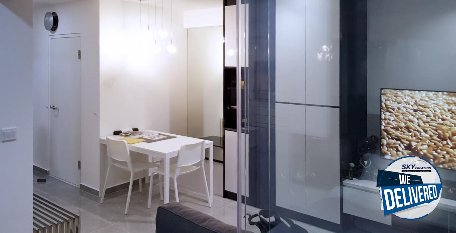Modern Design - Dining Room - HDB Studio Apartment - Design by Sky Creation