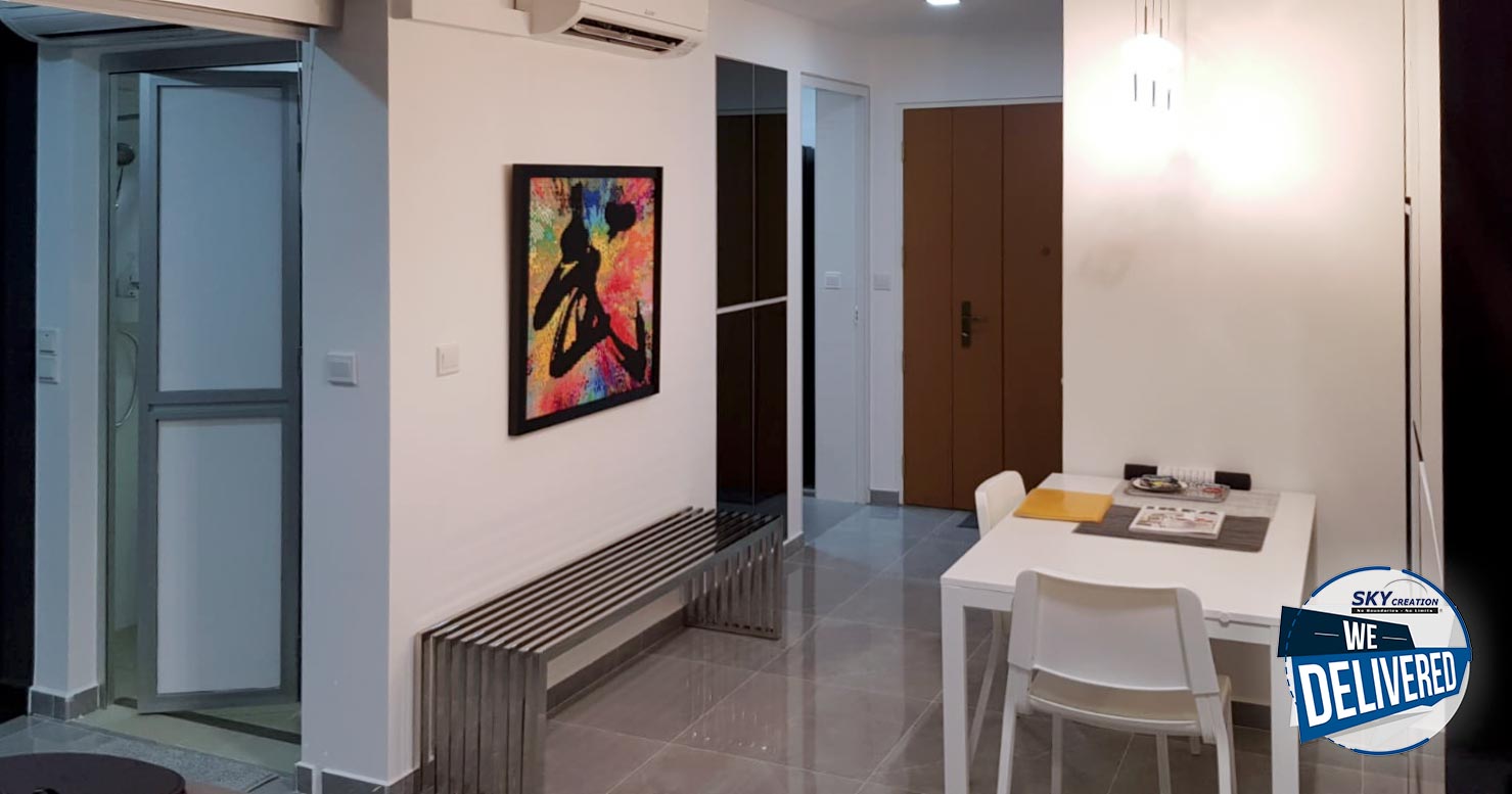 Modern Design - Dining Room - HDB Studio Apartment - Design by Sky Creation