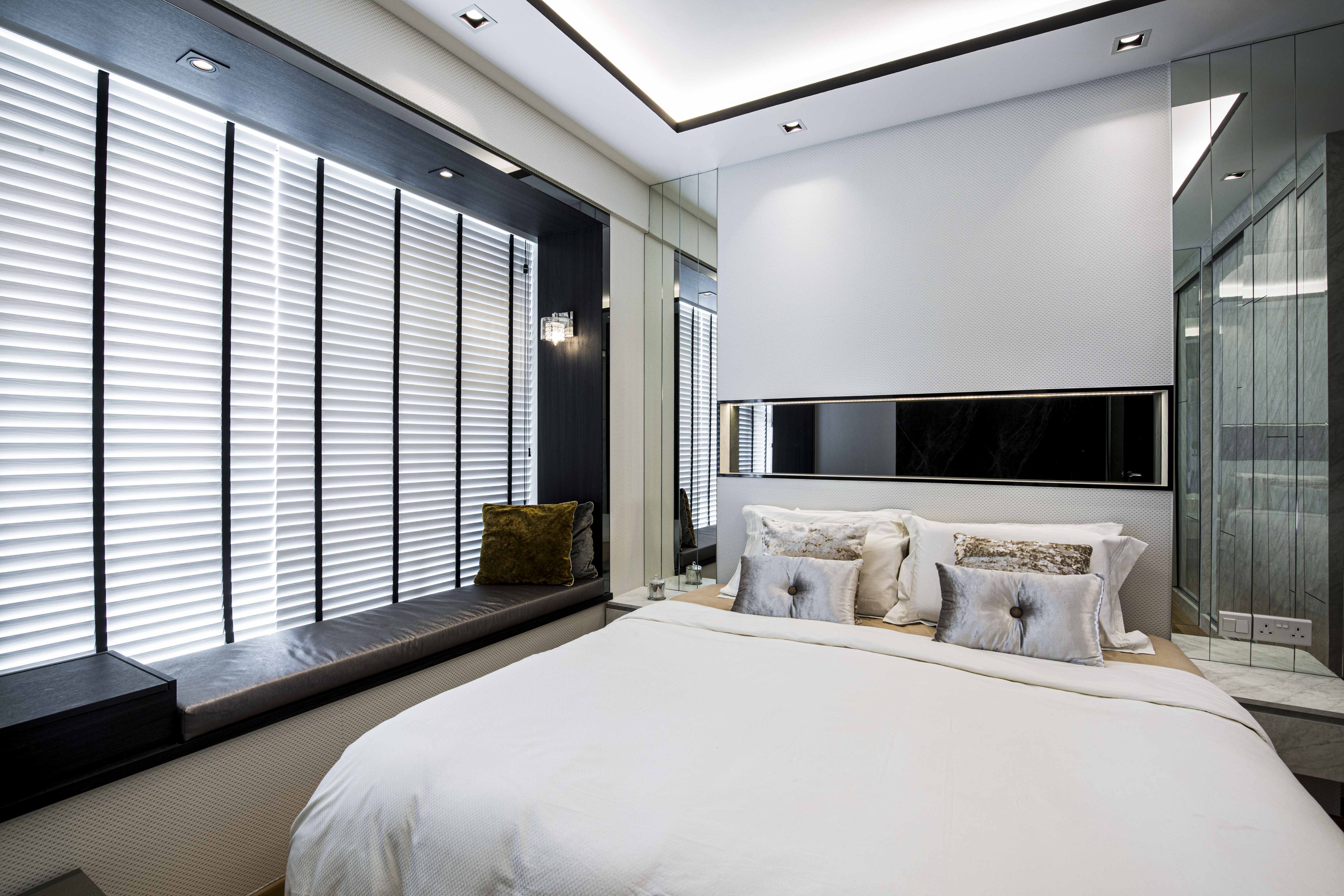 Contemporary Design - Bedroom - Condominium - Design by Sky Creation