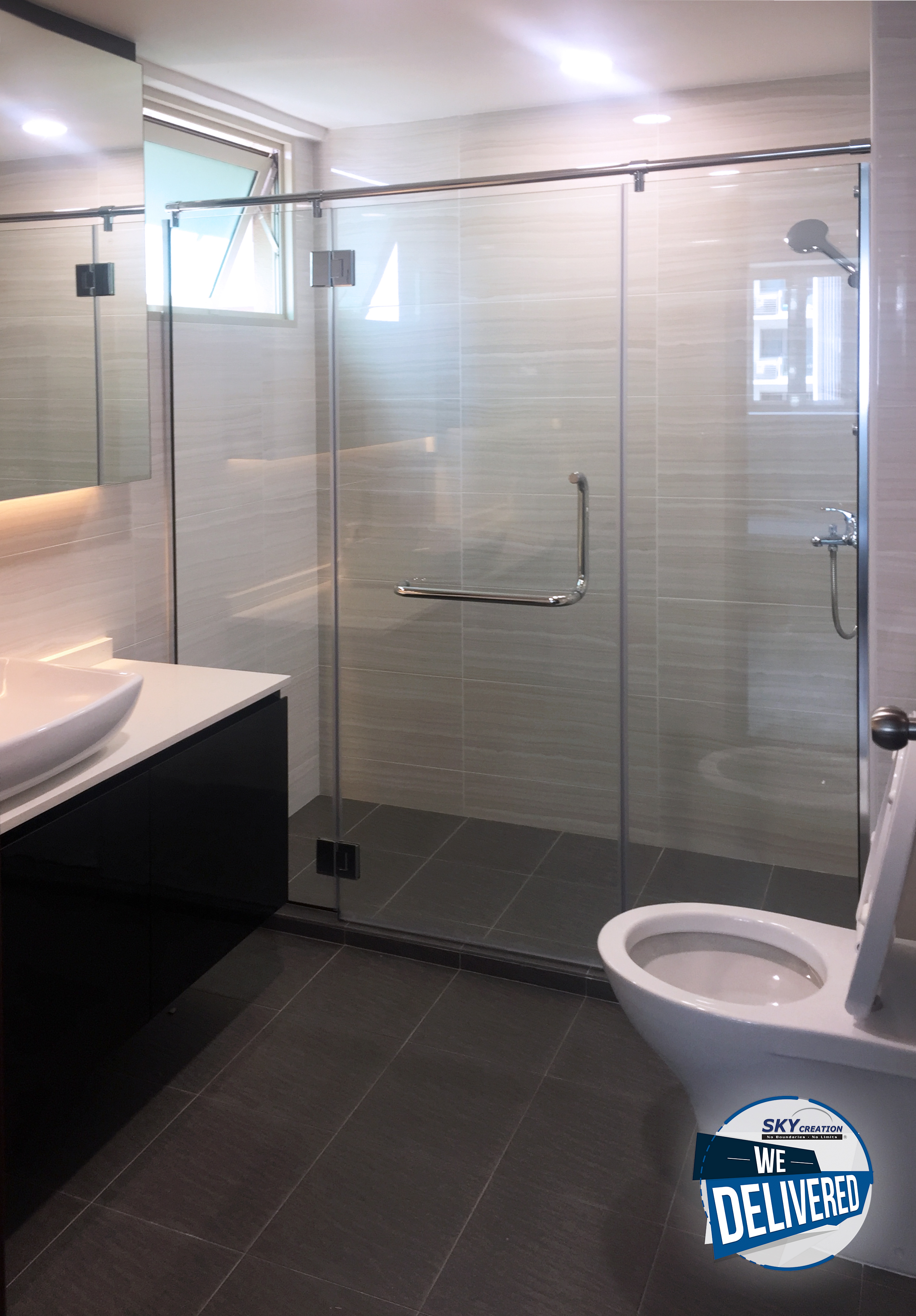 Contemporary Design - Bathroom - Condominium - Design by Sky Creation