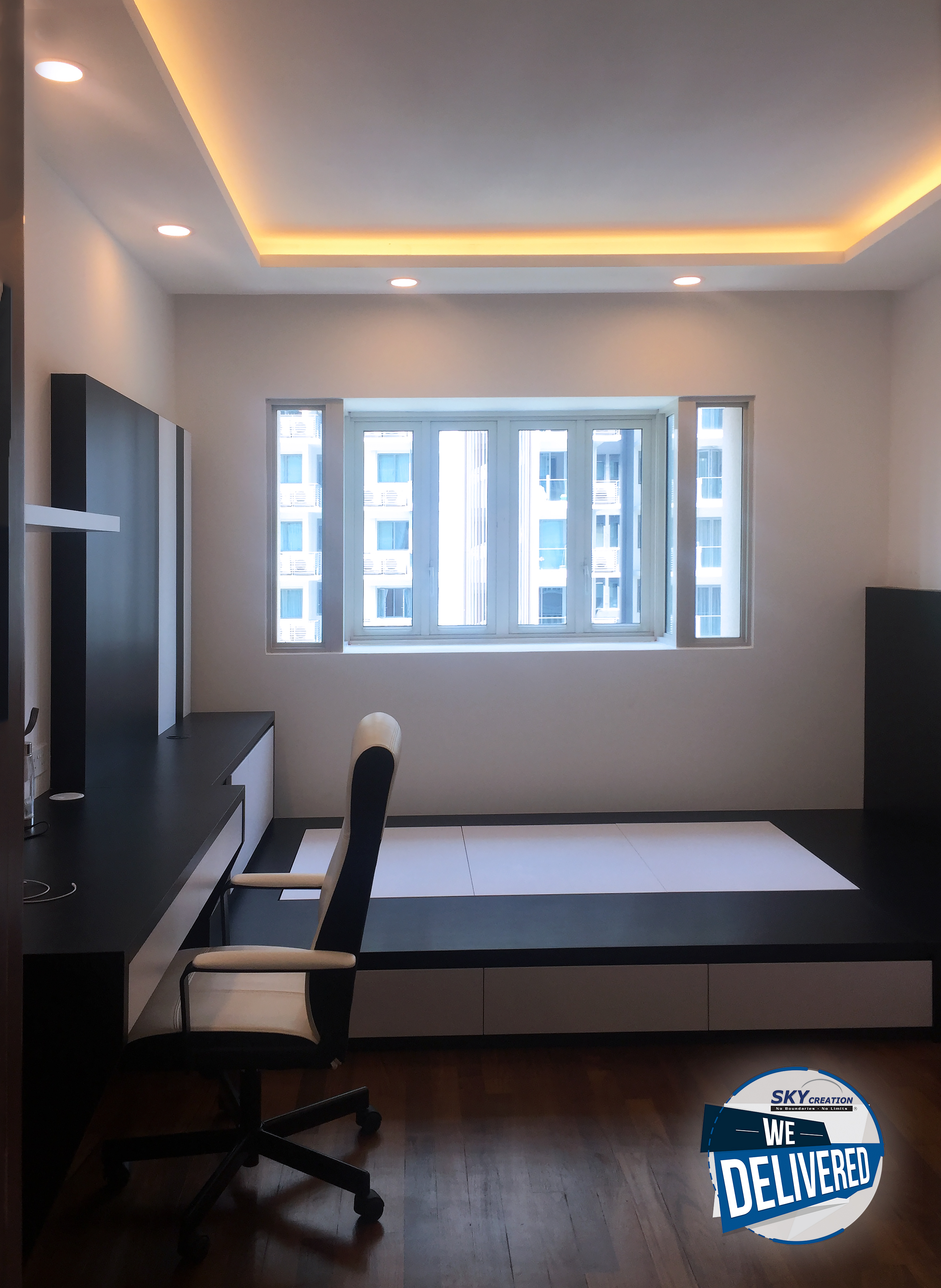 Contemporary Design - Bedroom - Condominium - Design by Sky Creation