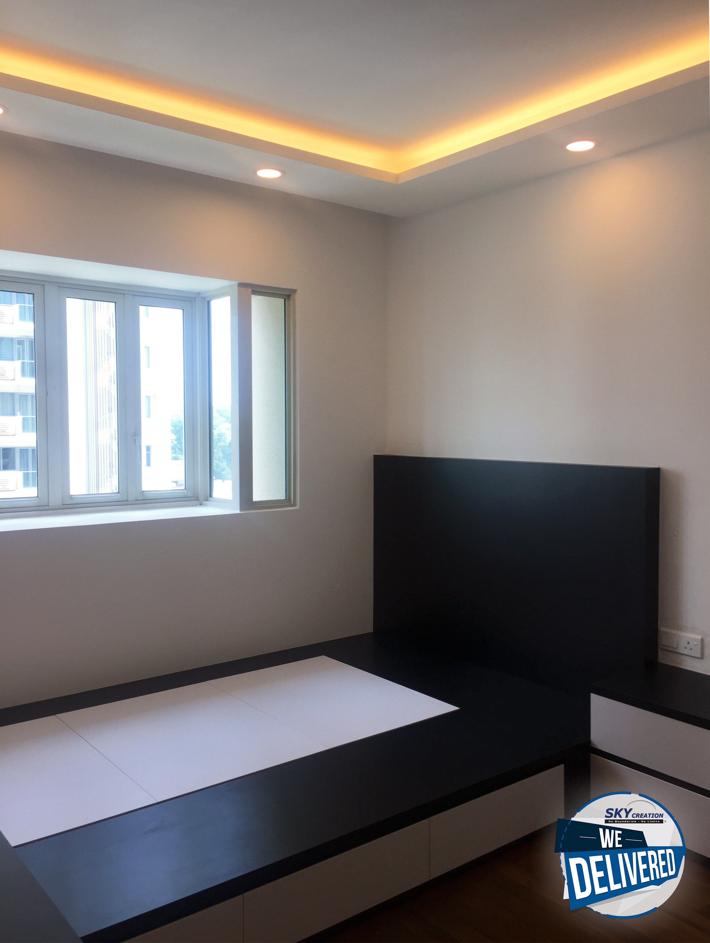 Contemporary Design - Bedroom - Condominium - Design by Sky Creation