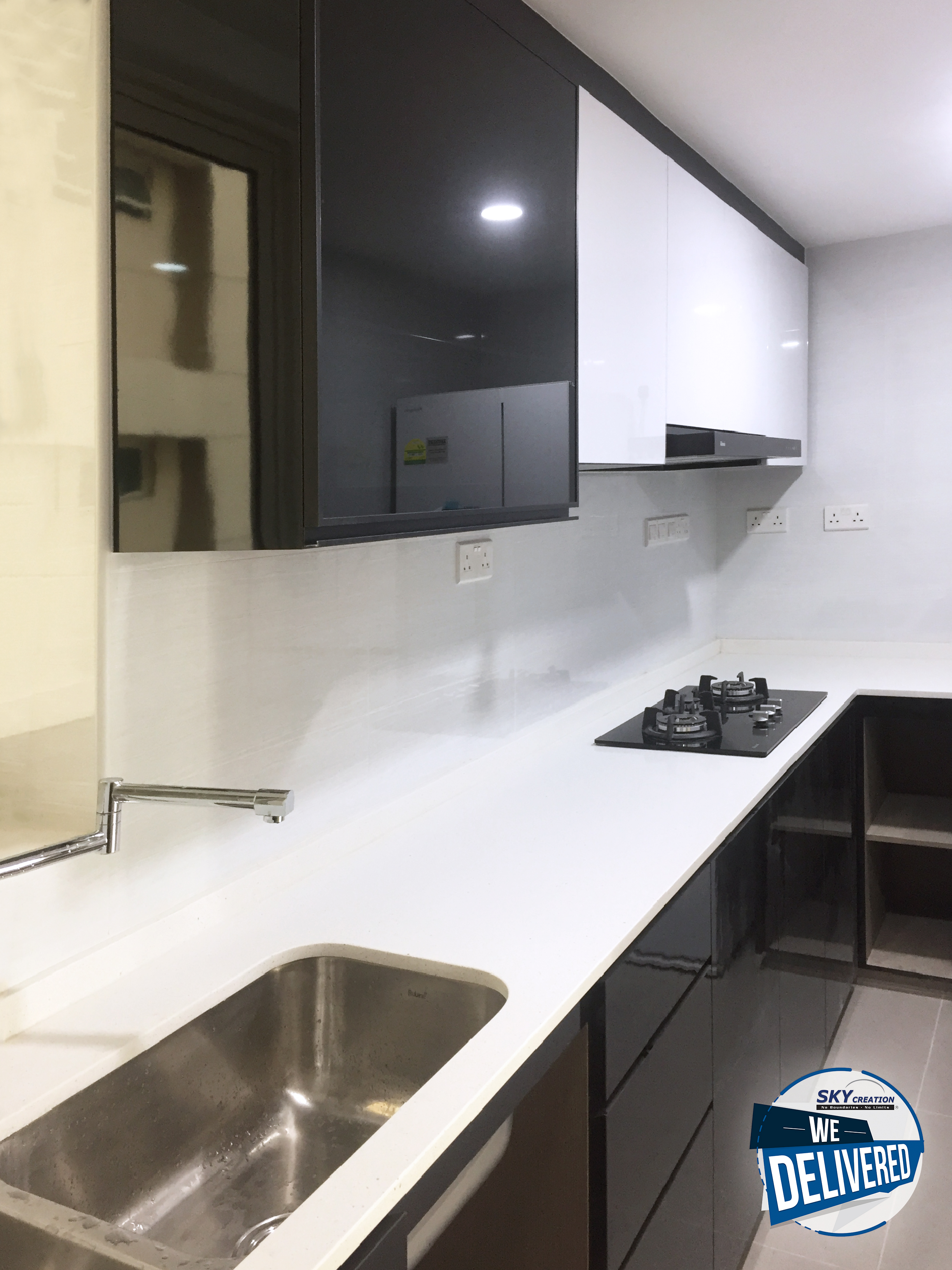 Contemporary Design - Kitchen - Condominium - Design by Sky Creation