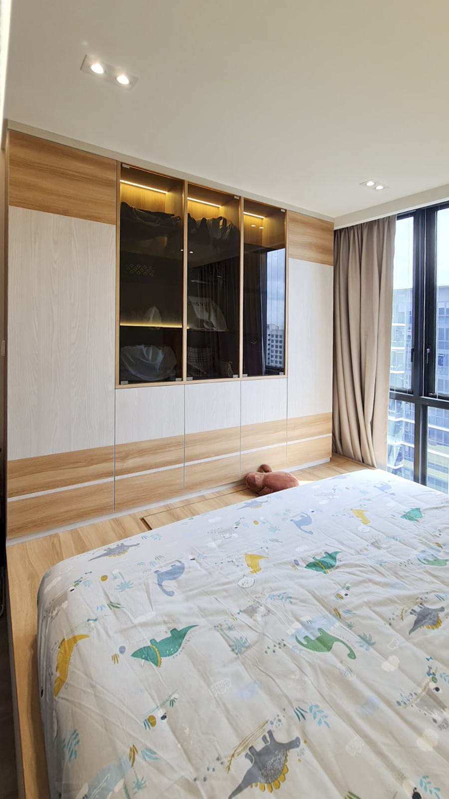 Minimalist Design - Bedroom - Condominium - Design by Sky Creation