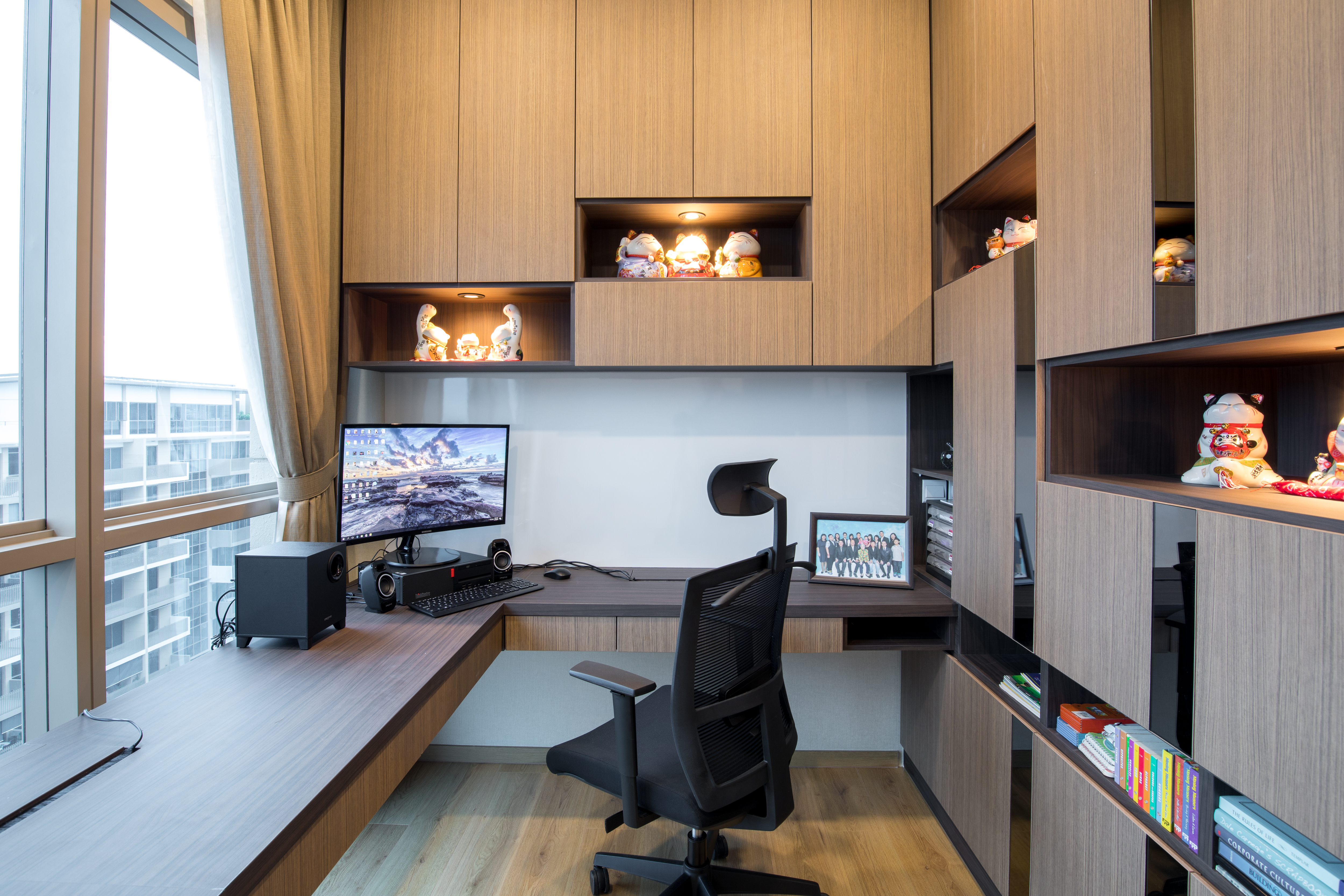 Modern Design - Study Room - HDB Executive Apartment - Design by Sky Creation