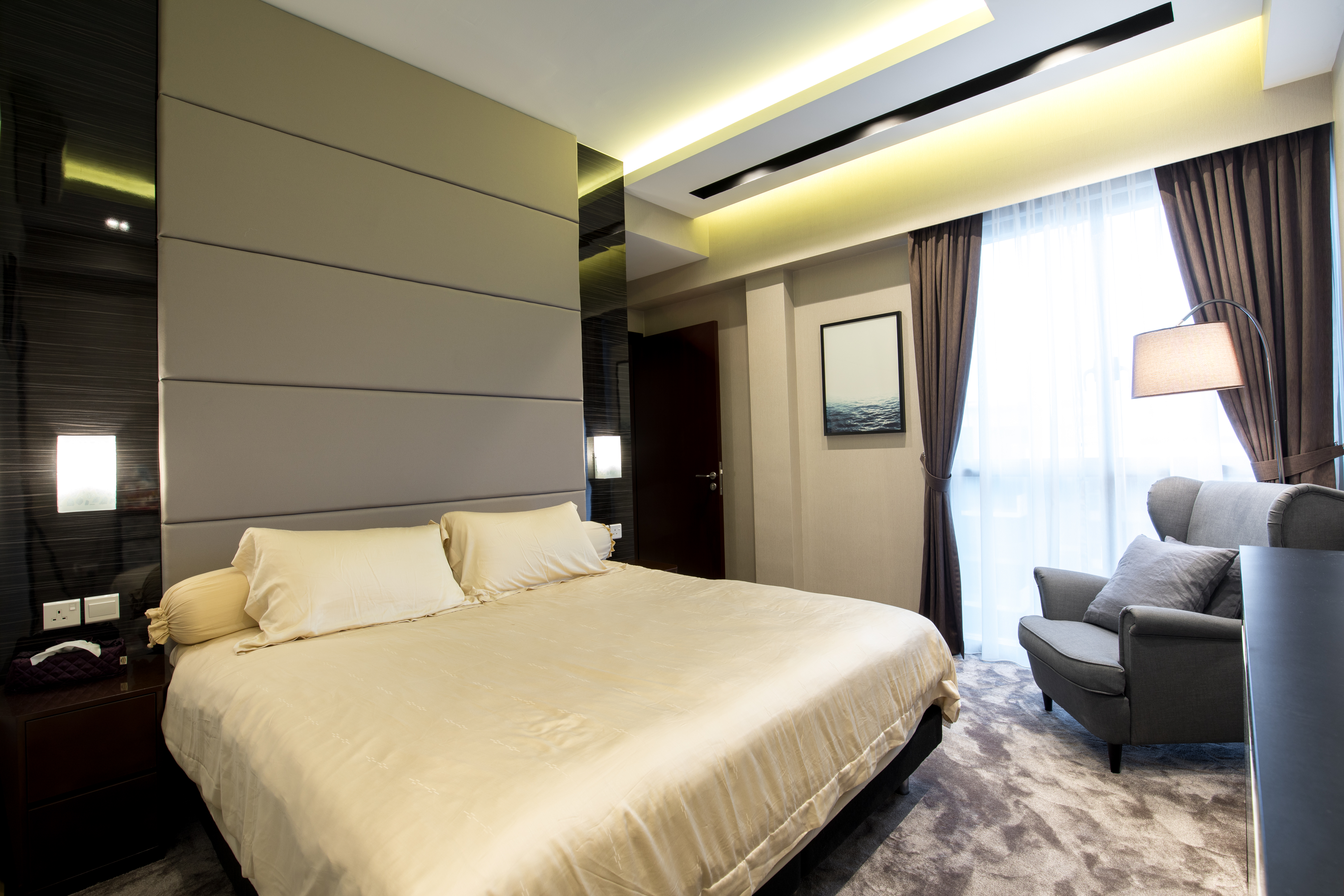 Modern Design - Bedroom - HDB Executive Apartment - Design by Sky Creation