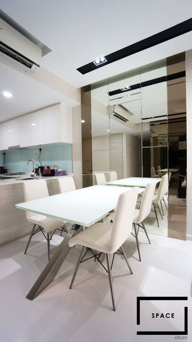 Contemporary, Modern Design - Dining Room - Condominium - Design by Space Atelier Pte Ltd