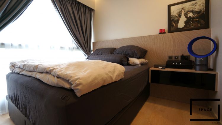 Contemporary, Modern Design - Bedroom - Condominium - Design by Space Atelier Pte Ltd