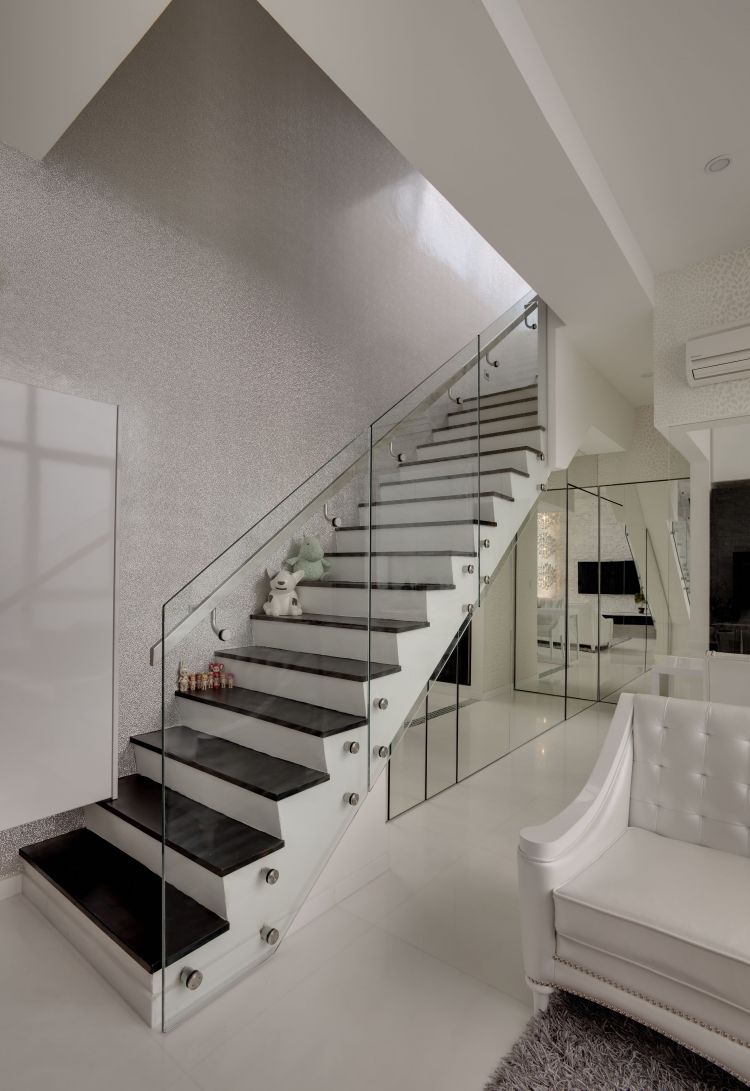 Minimalist, Modern Design - Living Room - Condominium - Design by Space Atelier Pte Ltd