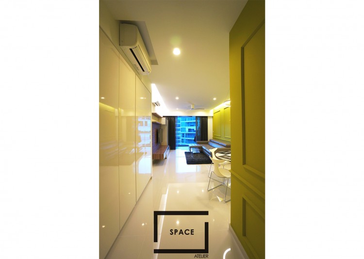 Contemporary, Eclectic Design - Living Room - Condominium - Design by Space Atelier Pte Ltd