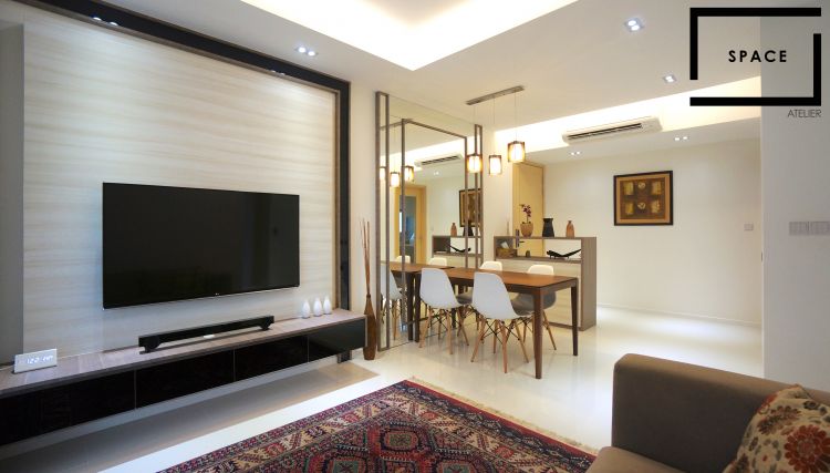Minimalist, Modern, Scandinavian Design - Living Room - Condominium - Design by Space Atelier Pte Ltd