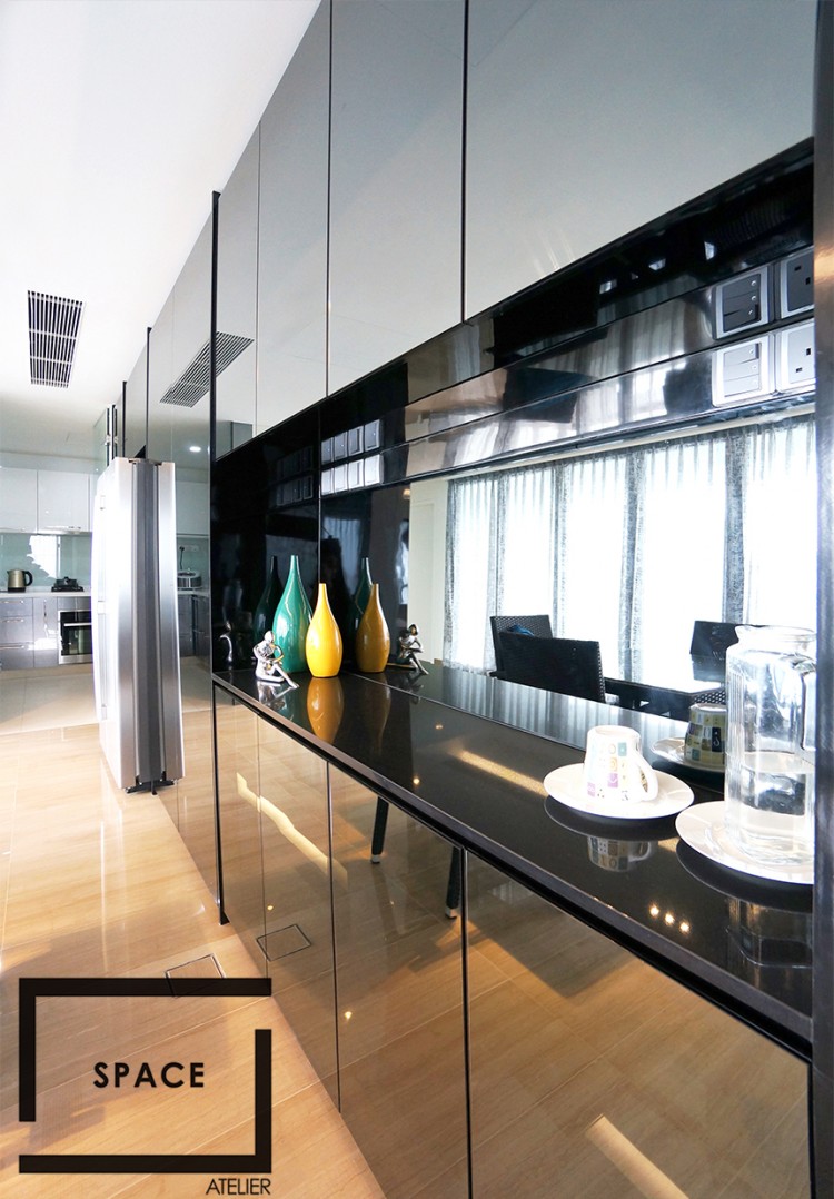 Contemporary, Modern, Scandinavian Design - Kitchen - Condominium - Design by Space Atelier Pte Ltd