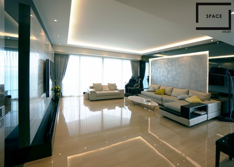 Contemporary, Modern, Scandinavian Design - Living Room - Condominium - Design by Space Atelier Pte Ltd