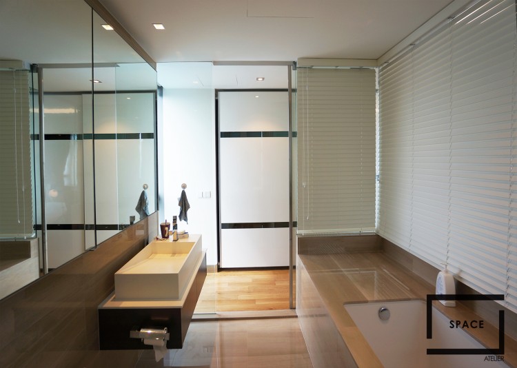 Contemporary, Modern, Scandinavian Design - Bathroom - Condominium - Design by Space Atelier Pte Ltd