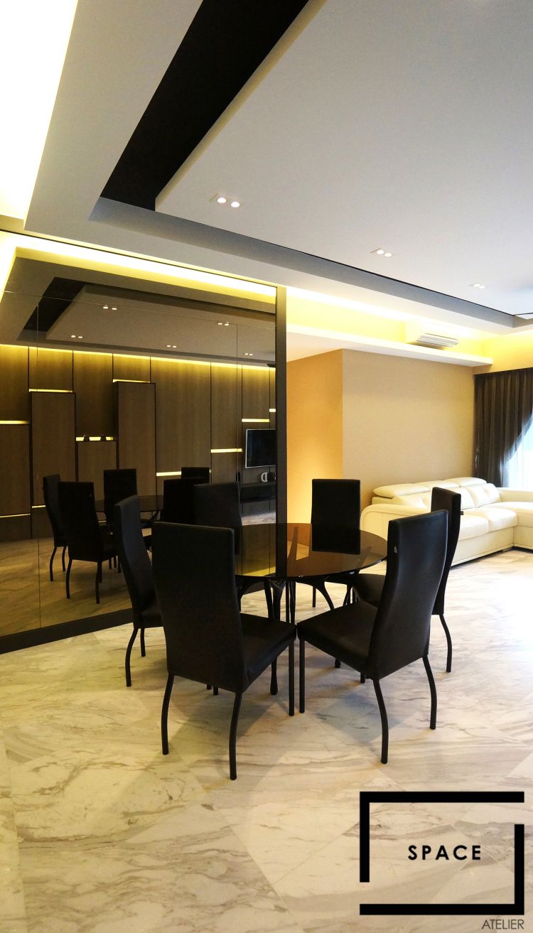 Contemporary, Modern Design - Dining Room - Condominium - Design by Space Atelier Pte Ltd
