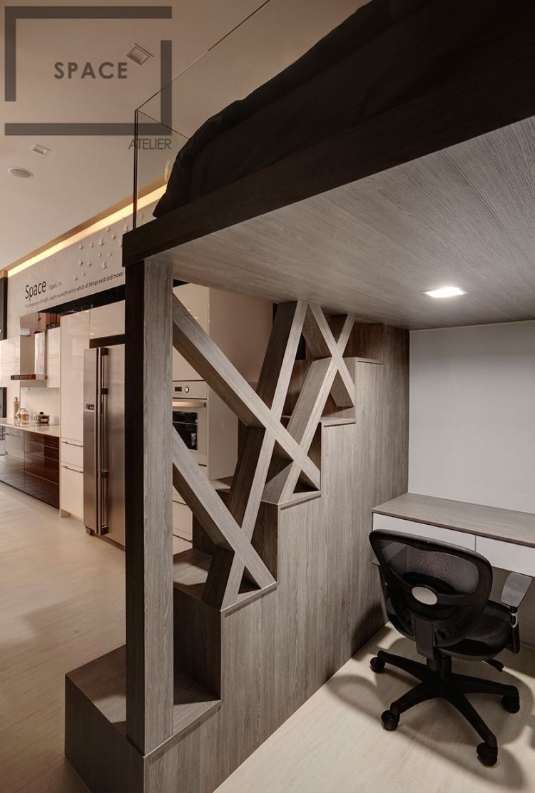 Modern, Scandinavian Design - Study Room - Office - Design by Space Atelier Pte Ltd