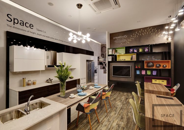 Modern, Scandinavian Design - Kitchen - Office - Design by Space Atelier Pte Ltd