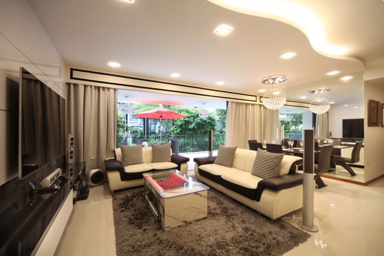 Contemporary, Modern Design - Living Room - Condominium - Design by Space Concepts Design Pte Ltd
