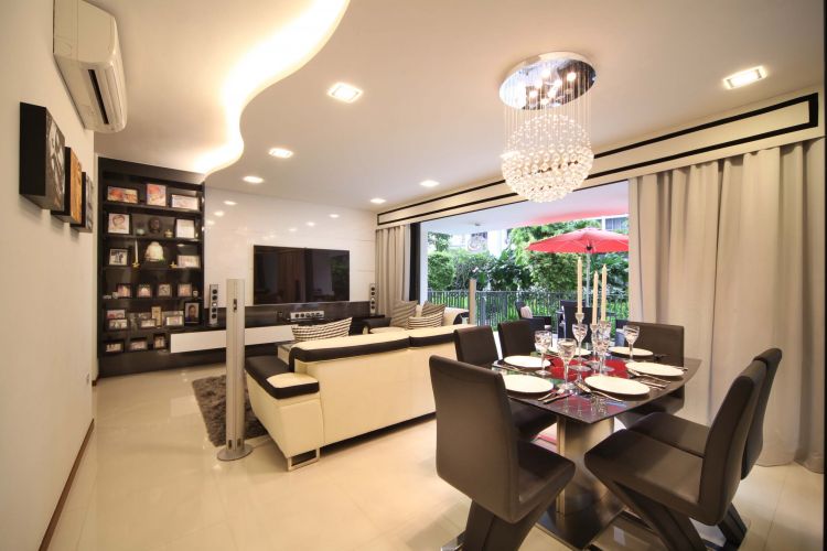 Contemporary, Modern Design - Living Room - Condominium - Design by Space Concepts Design Pte Ltd